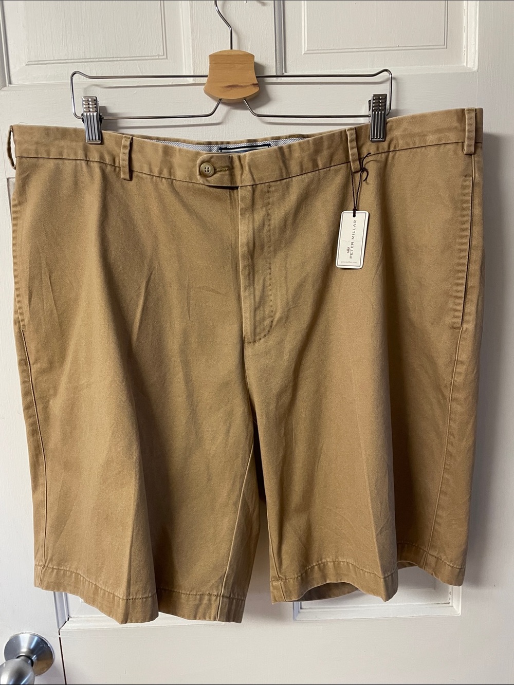 Peter Millar pima cotton brand new khaki shorts men’s size 42